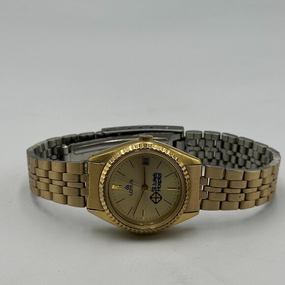 Lorus Watch Women Gold Tone St. Lukes Hospital Dial New Battery 6.5 Inch - Picture 4 of 11